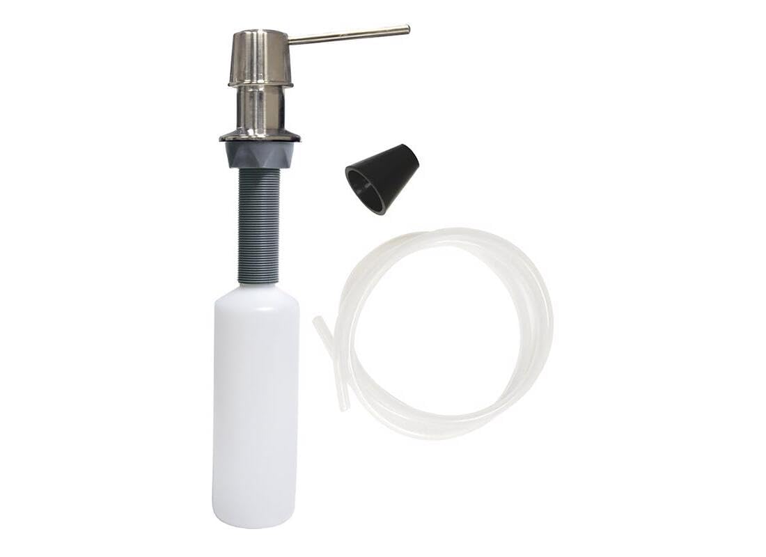 Danco 10039 Soap Dispenser with Straight Nozzle, 1 Pack, Brushed